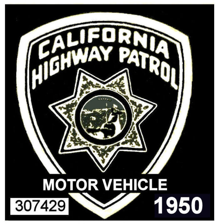 1950 California Inspection sticker 1950 California Inspection sticker